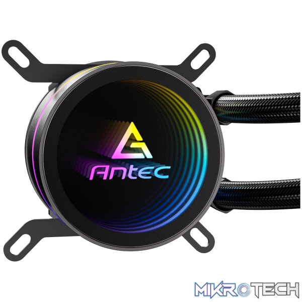 Antec Luna 360 ARGB CPU Liquid Cooler - Black - Image 4