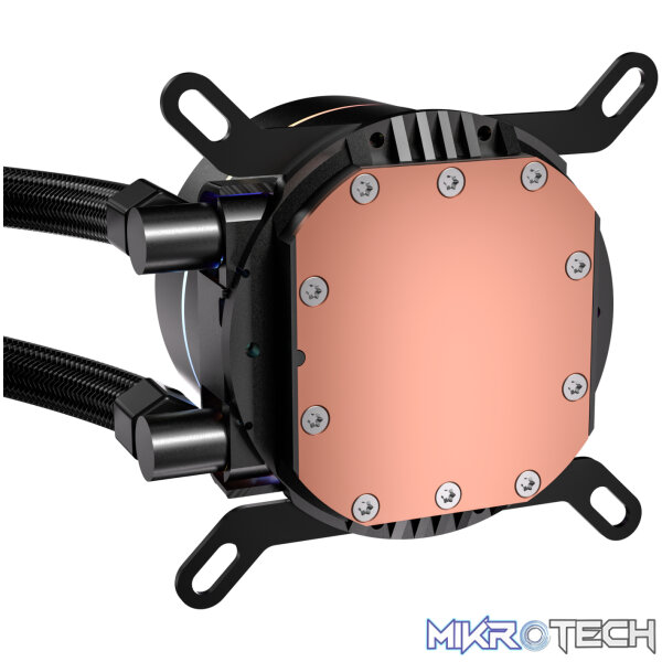 Antec Luna 360 ARGB CPU Liquid Cooler - Black - Image 5