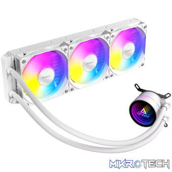 Antec Luna 360 ARGB CPU Liquid Cooler - White