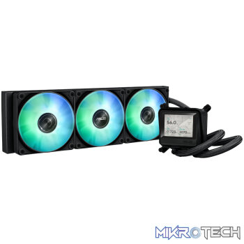 Asus MAX Gaming LC 360 ARGB LCD All-in-one CPU Liquid Cooler - Black