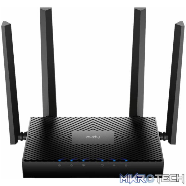 Cudy AX3000 5-Port Gigabit Dual-Band Wi-Fi 6 Mesh Router – Black - Image 3