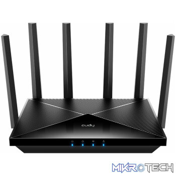 Cudy BE6500 Wi-Fi 7 Dual-Band Router with 2.5Gb WAN-Black