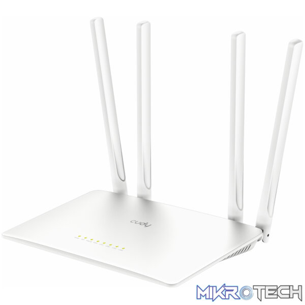 Cudy WR300S 300Mbps 5-Port Wi-Fi 4 Router – White - Image 2