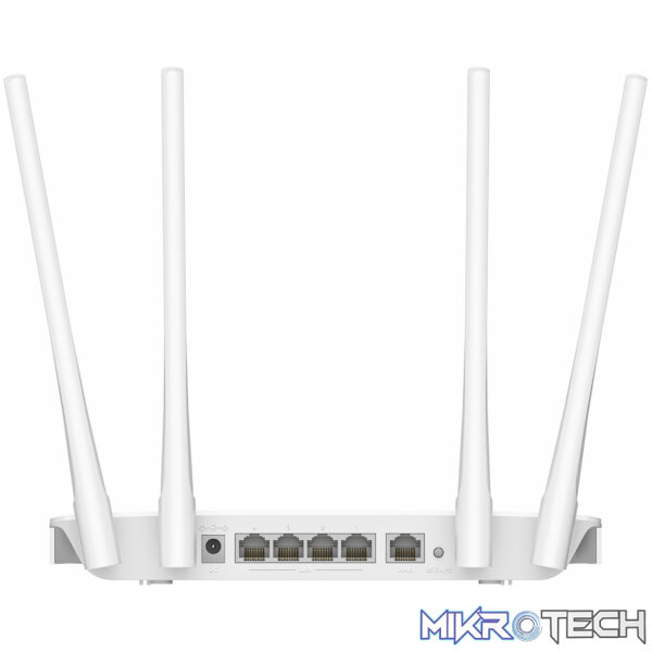 Cudy WR300S 300Mbps 5-Port Wi-Fi 4 Router – White - Image 3