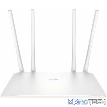Cudy WR300S 300Mbps 5-Port Wi-Fi 4 Router – White