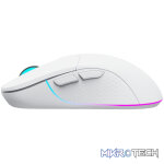 Keychron M3 RGB Wireless Optical Mouse - White - Image 3