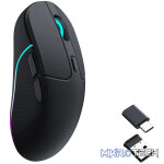 Keychron M3 RGB Wireless Optical Mouse – Black - Image 2