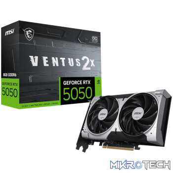 MSI GeForce RTX 5050 8G VENTUS 2X OC Graphics Card