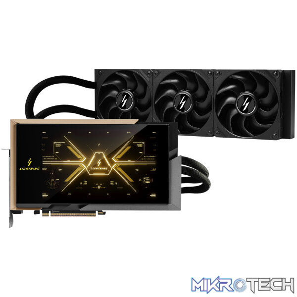 MSI GeForce RTX 5090 32G LIGHTNING Z LCD Liquid Cooled Graphics Card - Image 2