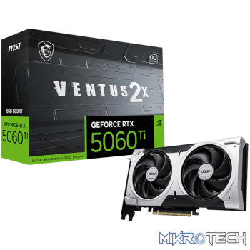 MSI Nvidia GeForce RTX 5060TI VENTUS 2X OC PLUS 8GB Graphics Card