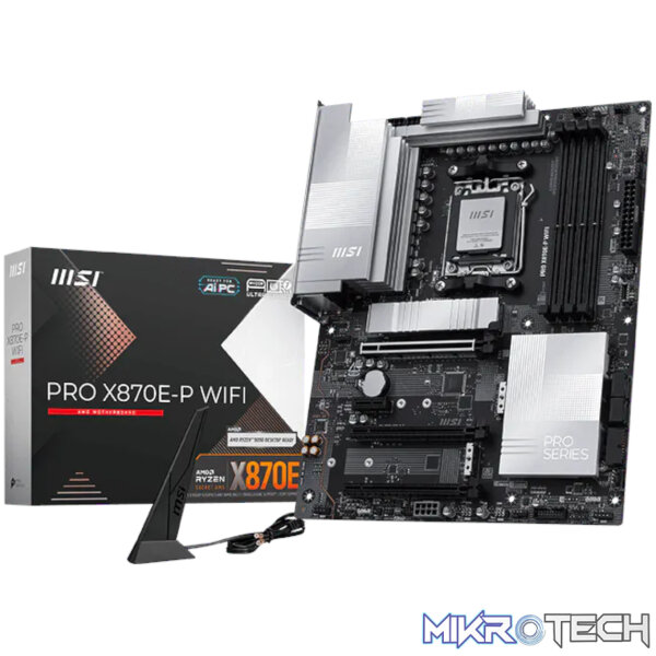 MSI PRO X870E-P WIFI AM5 ATX Motherboard MSI PRO X870E-P WIFI AM5 ATX Motherboard