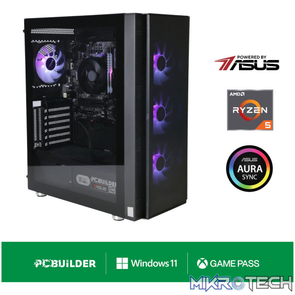 PCBuilder Ryzen 5 5600GT STRIKER Windows 11 Gaming PC PCBuilder Ryzen 5 5600GT STRIKER Windows 11 Gaming PC