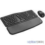 Redragon BS7161 2.4G Wireless Keyboard and Mouse Combo - Black - Image 2
