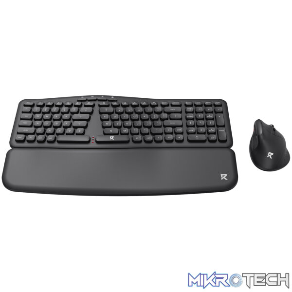 Redragon BS7161 2.4G Wireless Keyboard and Mouse Combo - Black - Image 6