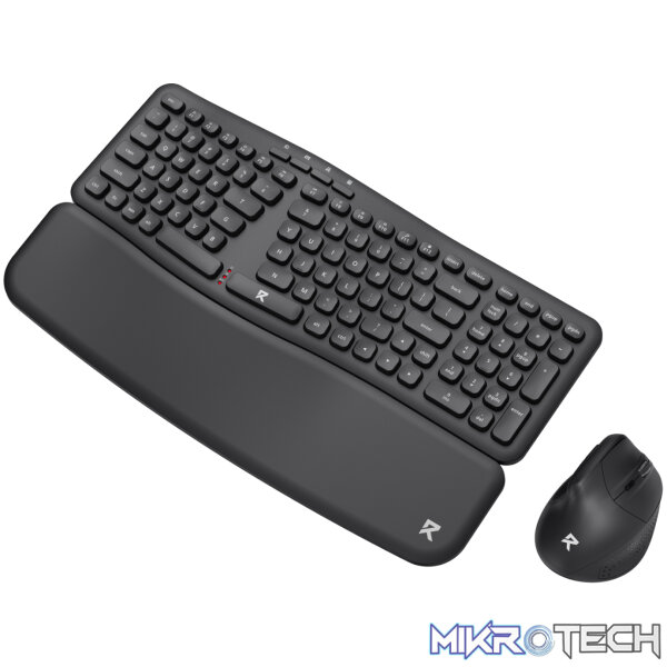 Redragon BS7161 2.4G Wireless Keyboard and Mouse Combo - Black - Image 7