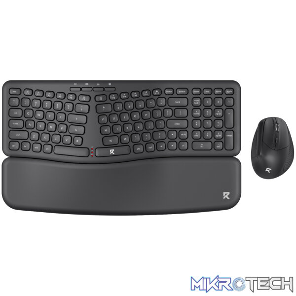 Redragon BS7161 2.4G Wireless Keyboard and Mouse Combo - Black Redragon BS7161 2.4G Wireless Keyboard and Mouse Combo - Black