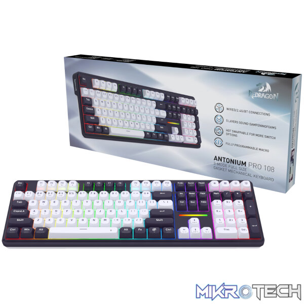 Redragon K745 Pro ANTONIUM Full-size Mechanical Gaming Keyboard Redragon K745 Pro ANTONIUM Full-size Mechanical Gaming Keyboard