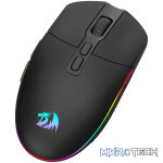 Redragon M719 Pro INVADER 10000DPI 2.4GHz Wireless Gaming Mouse - Black - Image 2