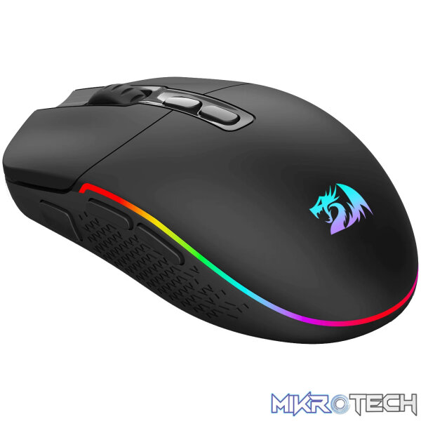Redragon M719 Pro INVADER 10000DPI 2.4GHz Wireless Gaming Mouse - Black - Image 3