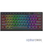 Redragon SHIVA K522 PRO RGB Wireless Gaming Keyboard- Black