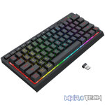 Redragon SHIVA K522 PRO RGB Wireless Gaming Keyboard- Black - Image 5