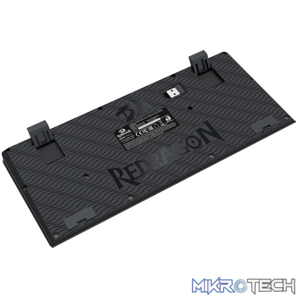 Redragon SHIVA K522 PRO RGB Wireless Gaming Keyboard- Black - Image 7