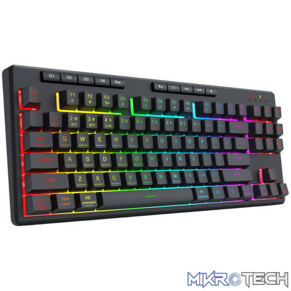 Redragon SHIVA PRO Wireless keyboard - Black - Image 2