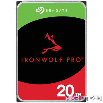 Seagate Ironwolf Pro 20TB 256MB 7200 RPM 3.5″ SATA HDD