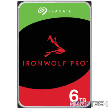 Seagate Ironwolf Pro 6TB 256MB 7200 RPM 3.5″ SATA HDD