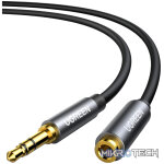 UGREEN AV118 3.5mm AUX Extension Cable 1m – Male to Female –(Black) - Image 2