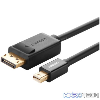 UGREEN Mini DisplayPort to DisplayPort Cable 1.5m -Black