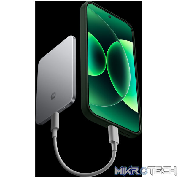 Xiaomi UltraThin Magnetic Power Bank 5000 15W - Aluminium Silver - Image 5
