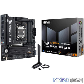 ASUS TUF Gaming B850M-Plus WIFI AMD AM5 M-ATX Gaming Motherboard