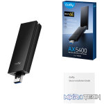 Cudy AX5400 Wi-Fi 6E USB 3.0 Tri-Band High-Gain Adapter-Black - Image 5