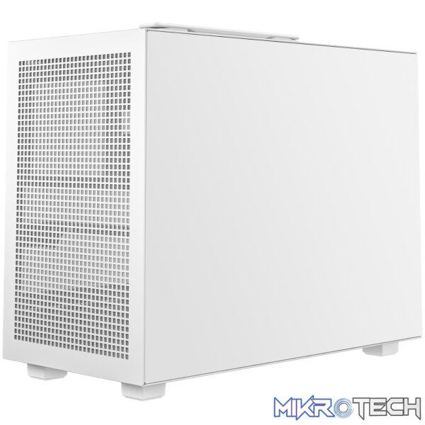 DeepCool CH160 PLUS Micro-ATX Chassis - White - Image 4