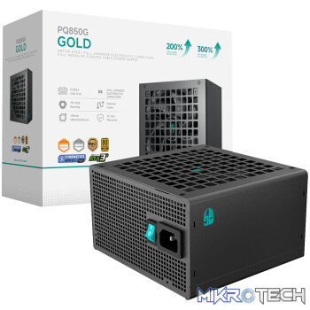 DeepCool PQ850M 850W 80 PLUS GOLD Fully Modular Power Supply