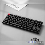 Keychron K8 QMK 80% TKL Wireless Mechanical Keyboard V2 Red Switches - Black - Image 3