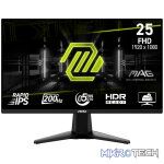 MSI MAG 255F E20 25" FHD 200Hz Rapid IPS Gaming Monitor