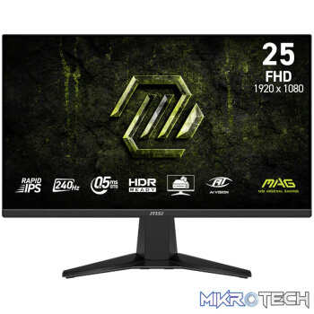 MSI MAG 255F X24 25″ FHD 240Hz IPS Gaming Monitor