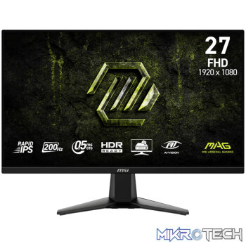 MSI MAG 275F E20 27" FHD 200Hz Rapid IPS Gaming Monitor