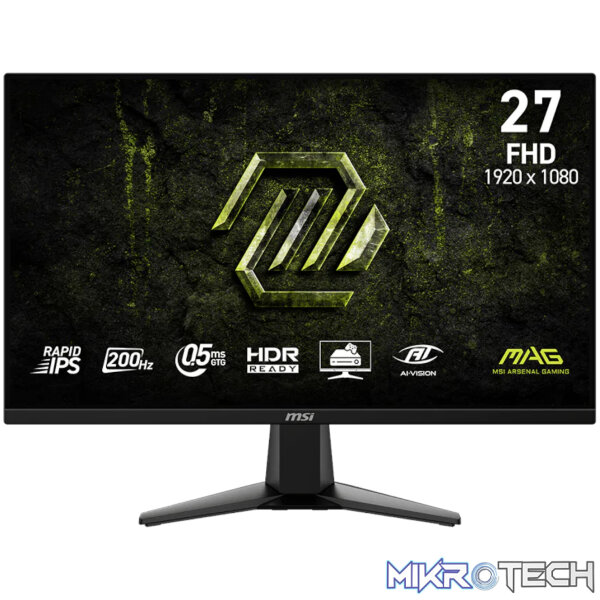 MSI MAG 275F E20 27" FHD 200Hz Rapid IPS Gaming Monitor MSI MAG 275F E20 27" FHD 200Hz Rapid IPS Gaming Monitor