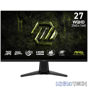 MSI MAG 275QF E20 27" WQHD 200Hz IPS Gaming Monitor