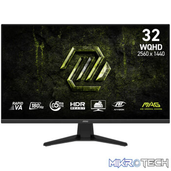 MSI MAG 325QF E18V 32" WQHD 180Hz VA Gaming Monitor
