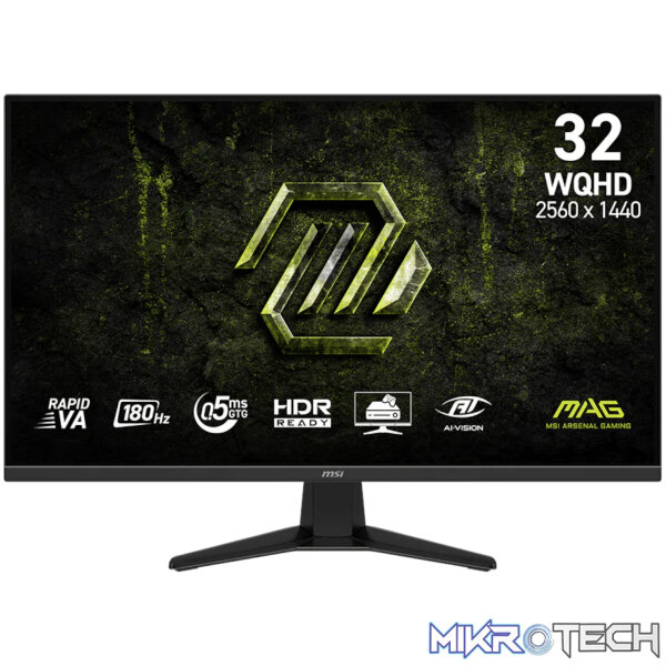 MSI MAG 325QF E18V 32" WQHD 180Hz VA Gaming Monitor MSI MAG 325QF E18V 32" WQHD 180Hz VA Gaming Monitor