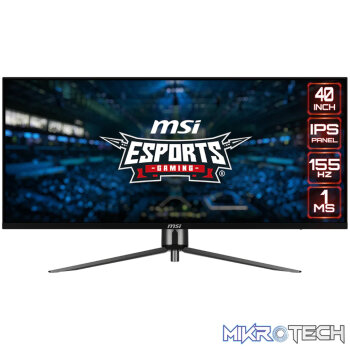 MSI MAG 401QR 40" UWQHD 155Hz Ultra Wide Gaming Monitor