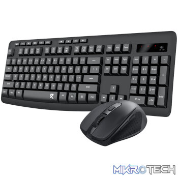 Redragon BS-7367-B Wireless Office Keyboard and Mouse Combo - Black