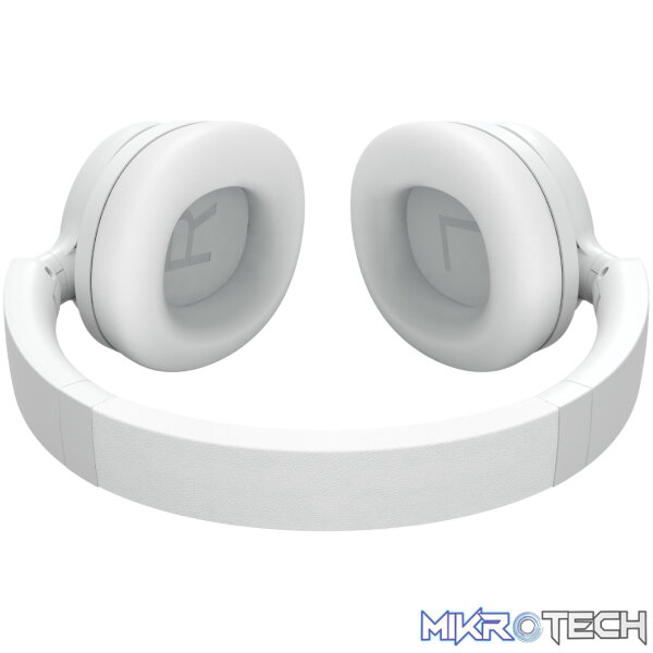 Redragon H610 VIBECORE ANC Bluetooth Wireless Over-ear Headphones – White - Image 4