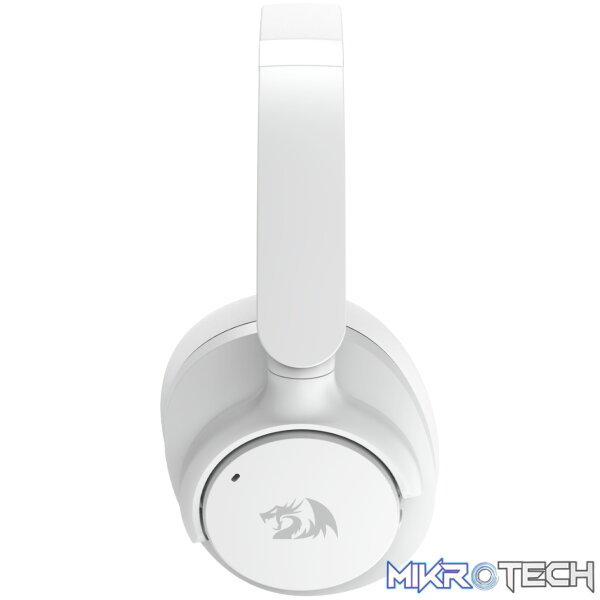 Redragon H610 VIBECORE ANC Bluetooth Wireless Over-ear Headphones – White - Image 5