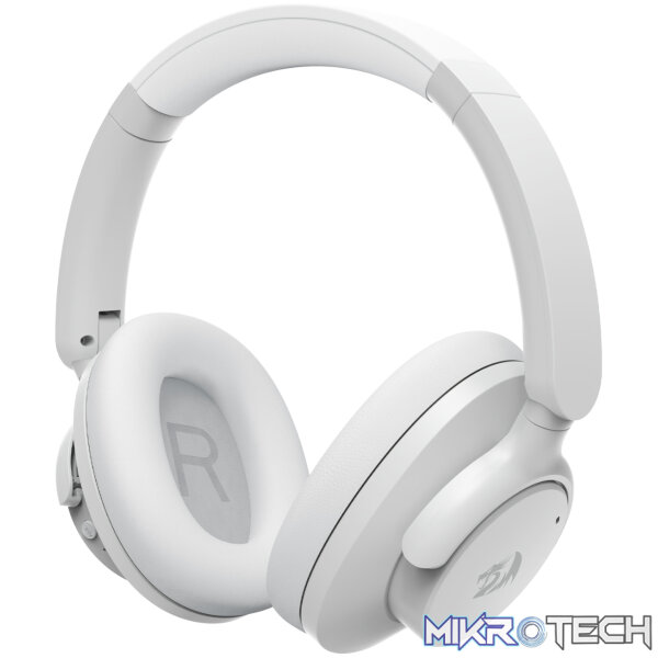 Redragon H610 VIBECORE ANC Bluetooth Wireless Over-ear Headphones – White Redragon H610 VIBECORE ANC Bluetooth Wireless Over-ear Headphones – White