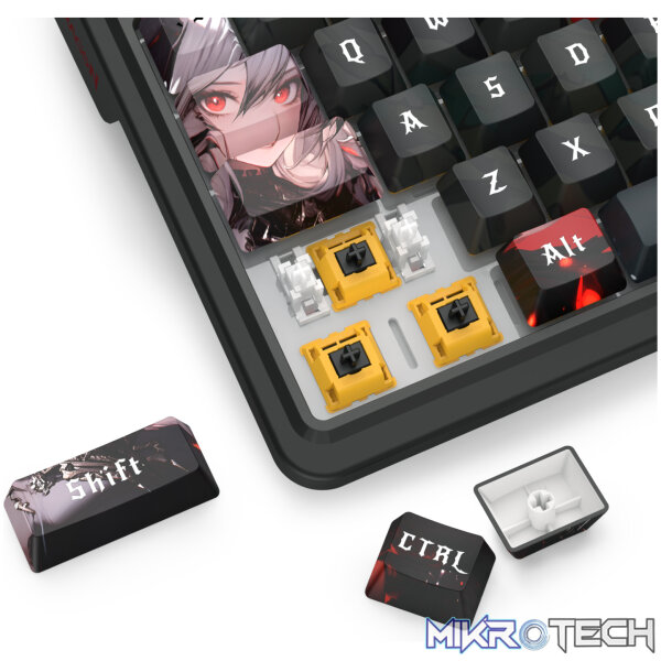 Redragon K719AK ARTEMIS PRO RGB Wireless LCD Mechanical Gaming Keyboard - Image 7